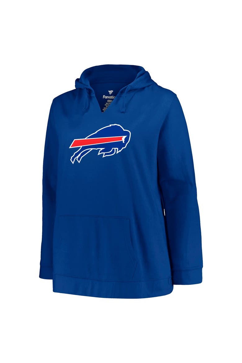Women's Profile Josh Allen Royal Buffalo Bills Plus Size Player Name & Number Pullover Hoodie, Alternate, color, Royal