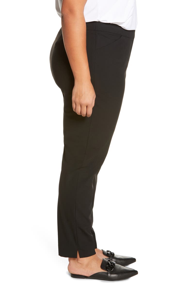 Lafayette 148 New York Irving Stretch Wool Pants, Alternate, color,