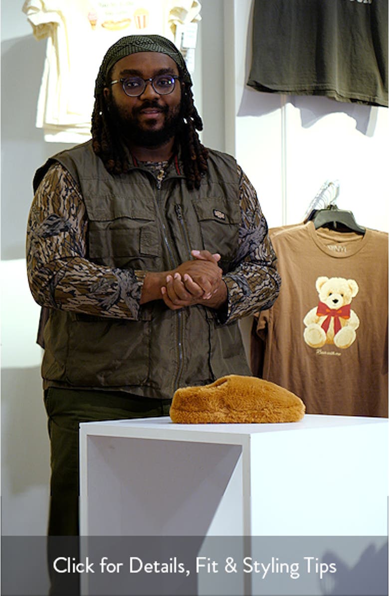 Faux Fur Slipper, sales video thumbnail