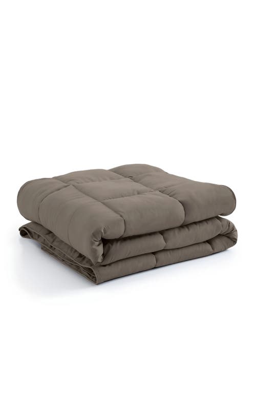 Southshore Fine Linens Vilano Down Alternative Comforter In Dark Taupe