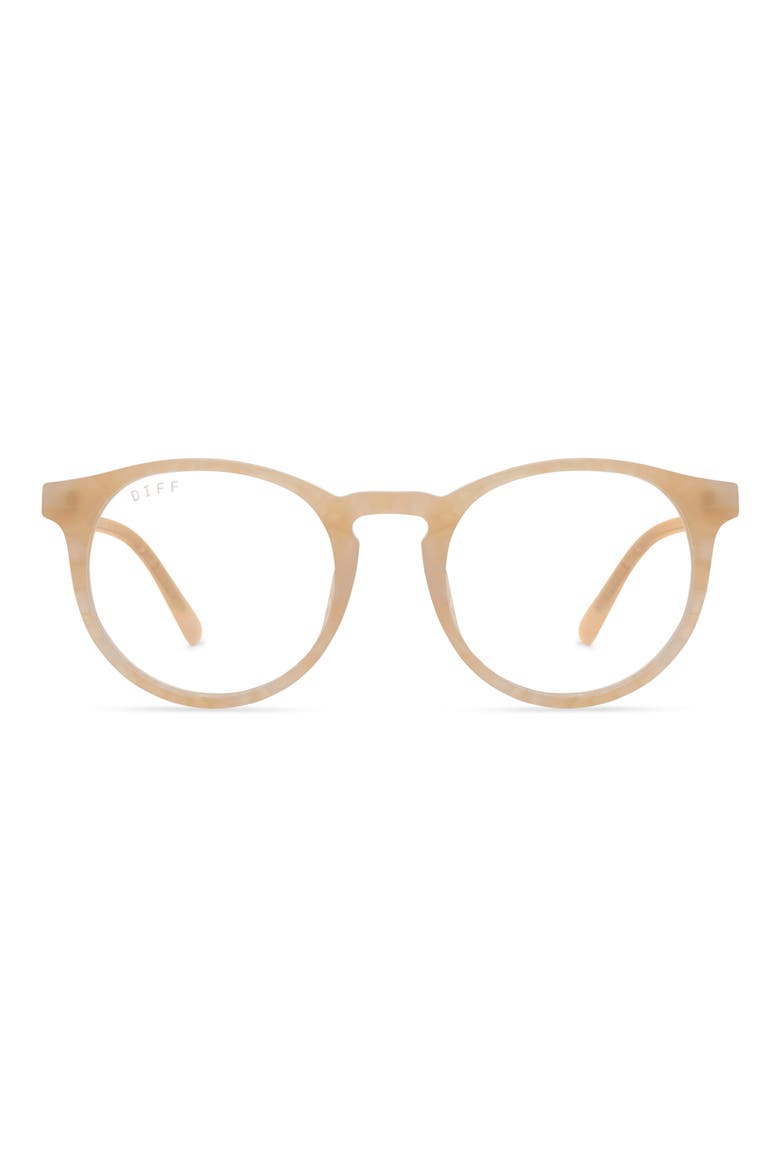 Sawyer 48mm Round Optical Glasses, Main, color, CITRINE PEARL