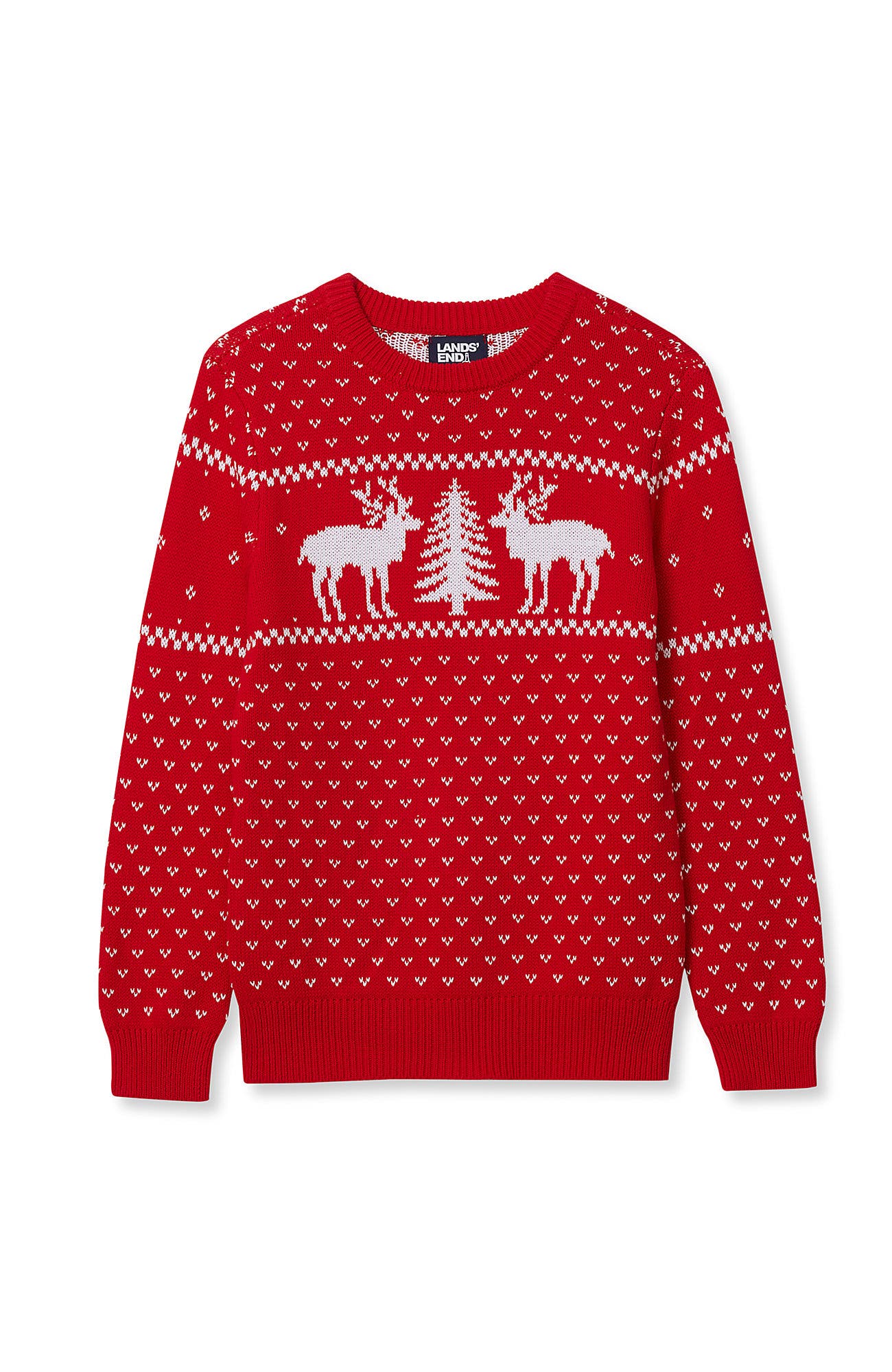 Reindeer/Bright Red