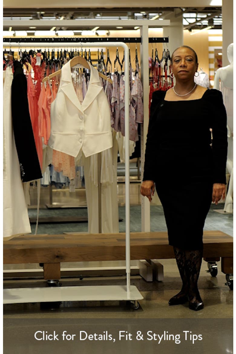 Luxe Suiting Halter Vest video