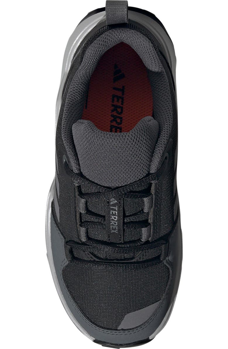 adidas Kids' Terrex Ax4r Mid Hiking Shoe, Alternate, color, Black/ Grey/ Grey