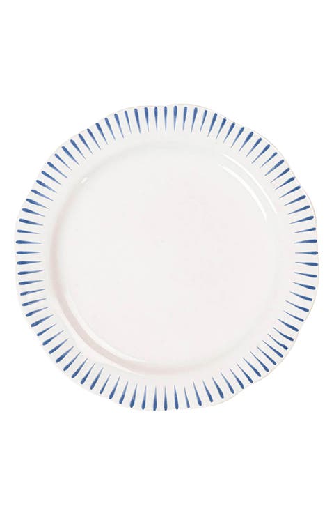 Sitio Stripe Salad Plate