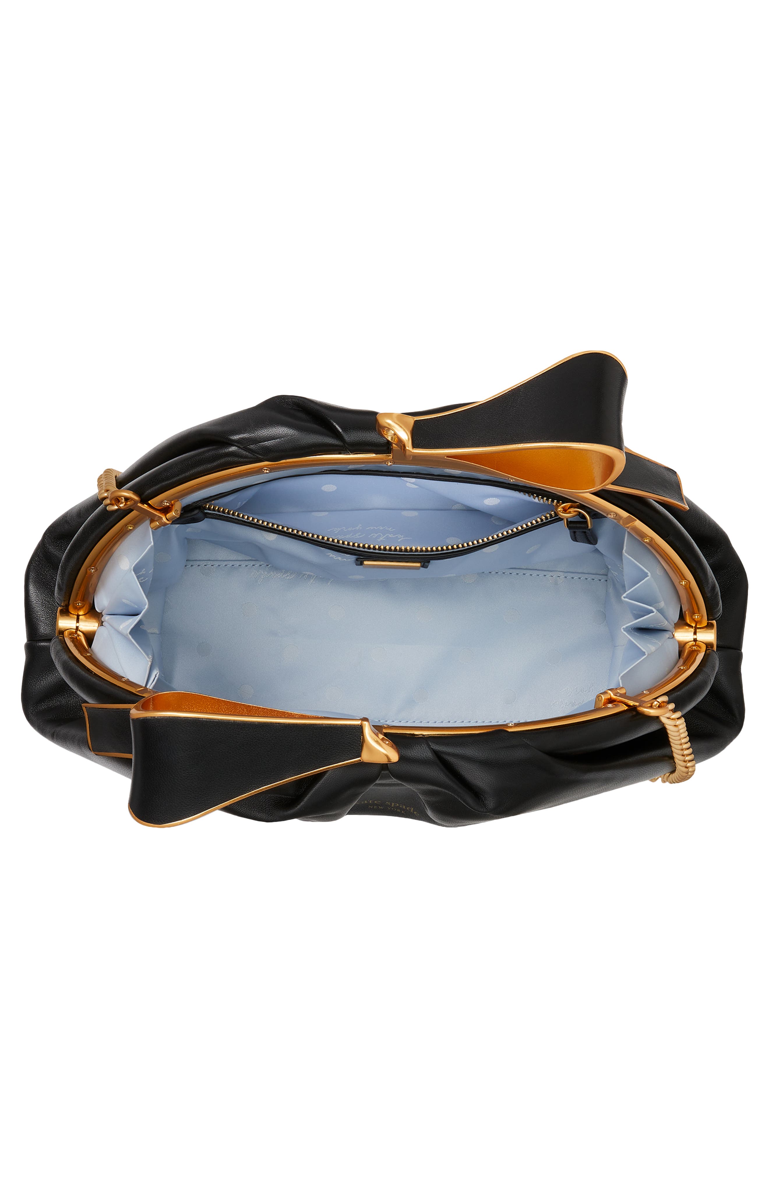 Kate Spade New York smooth leather clutch, Alternate, color, 