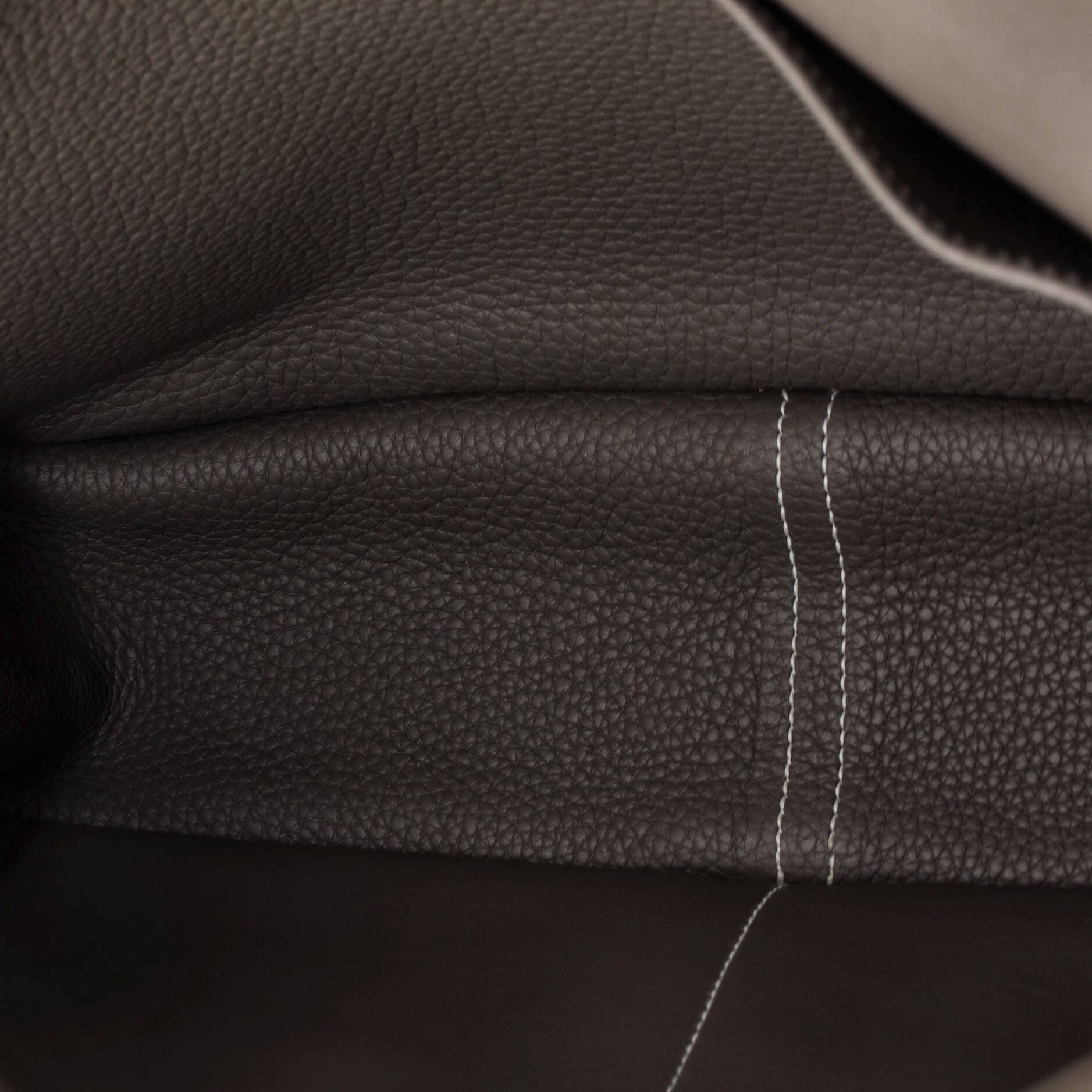 Pre-Owned Hermes Halzan Bag Clemence 31, Alternate, color, Etain