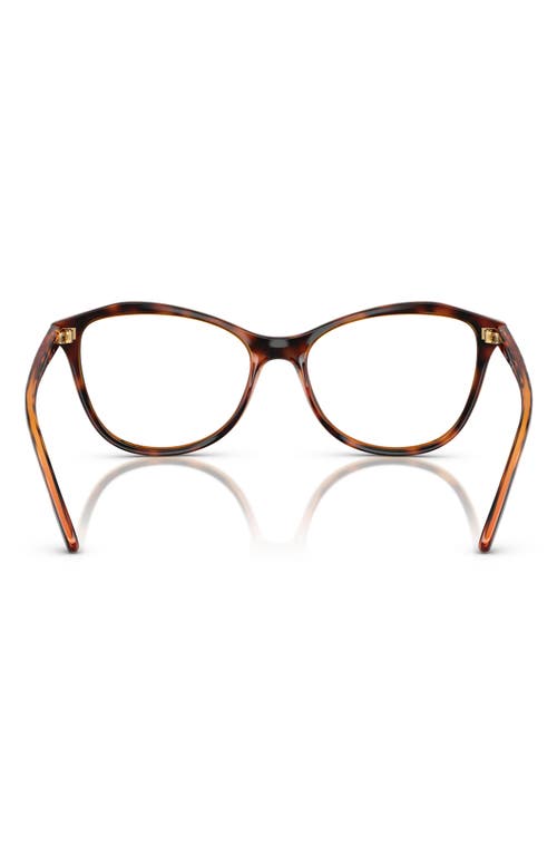 Vogue 52mm Irregular Optical Glasses In Dark Havana