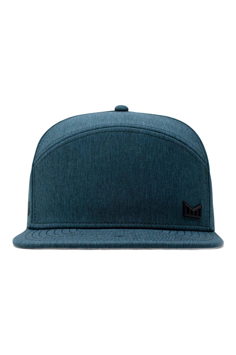 Trenches Icon Hydro Performance Snapback Hat, Alternate, color, HEATHER OCEAN