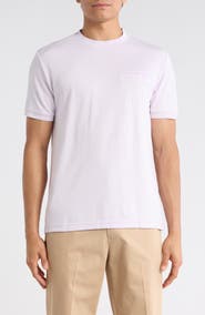 Cactus Man Tipped Crewneck Knit T-Shirt