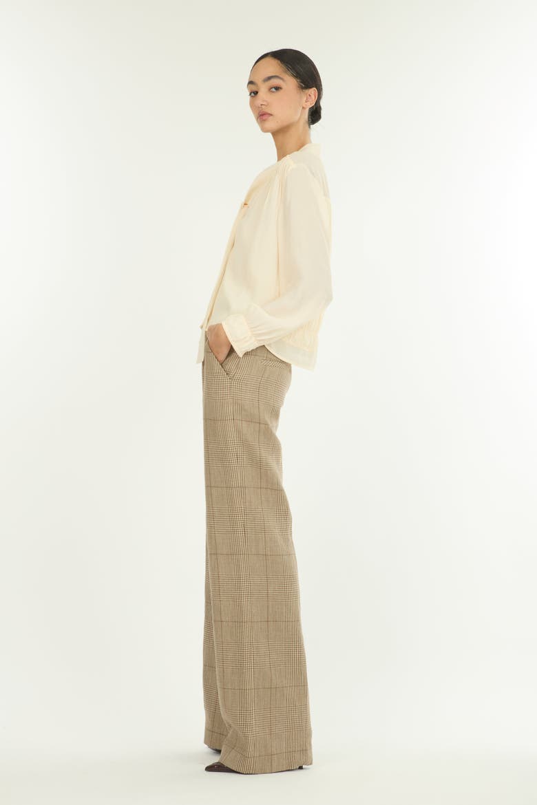 Eliza Blouse, Alternate, color, Crème