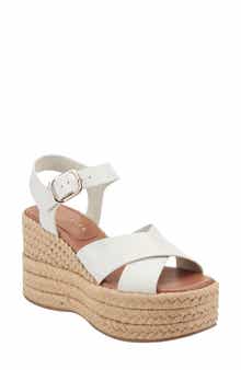 Pasion Espadrille Ankle Strap Platform Wedge Sandal