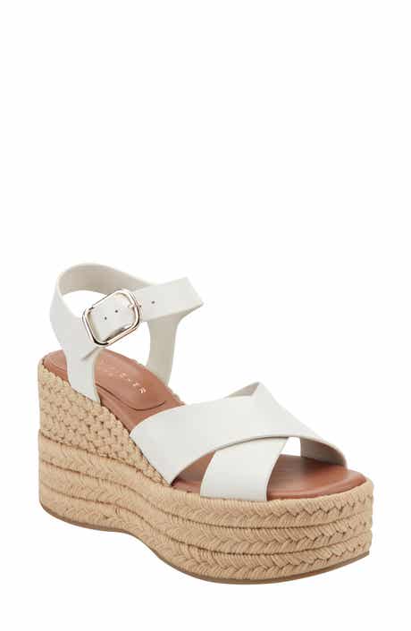 Pasion Espadrille Ankle Strap Platform Wedge Sandal