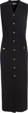 Versace Medusa Sleeveless Virgin Wool
Cashmere Sweater Dress