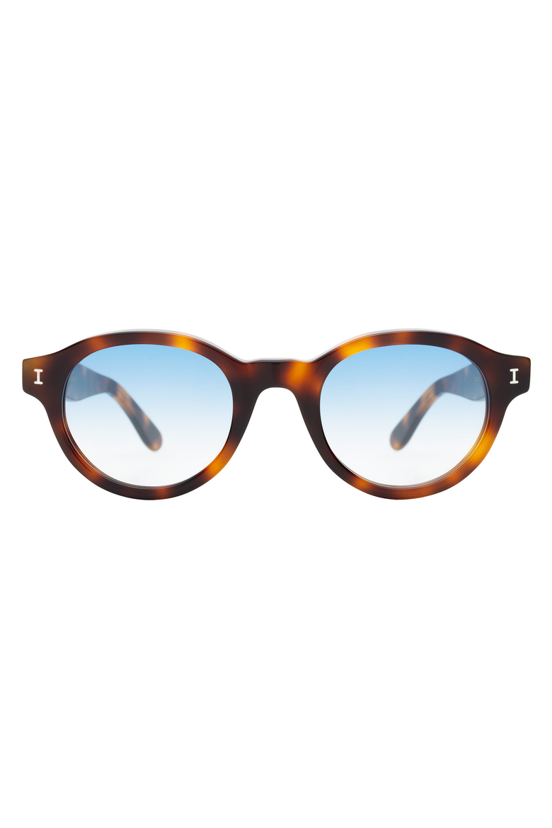 Medellin Sunglasses, Main, color, Havana / Blue