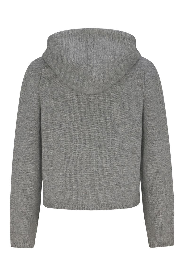 Marnie Cashmere Hoodie, Alternate, color, GREY