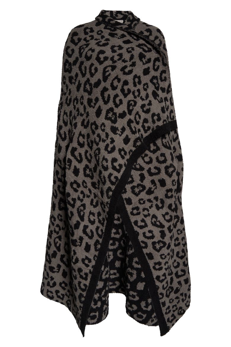 CozyChic™ Wearable Throw, Alternate, color, CHARCOAL/ BLACK