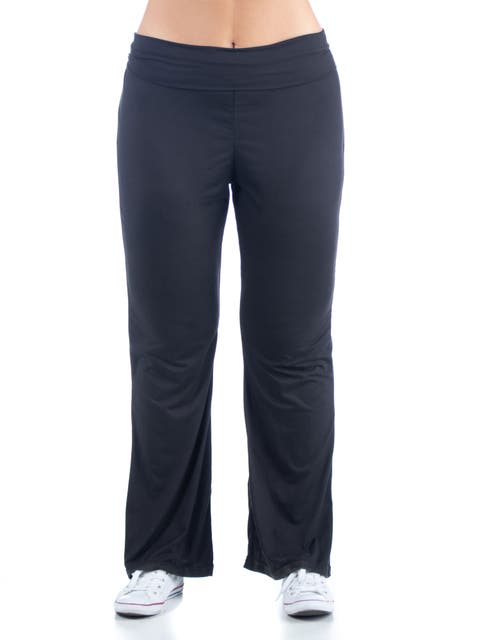 Bell Bottom Foldover Waist Sweatpants