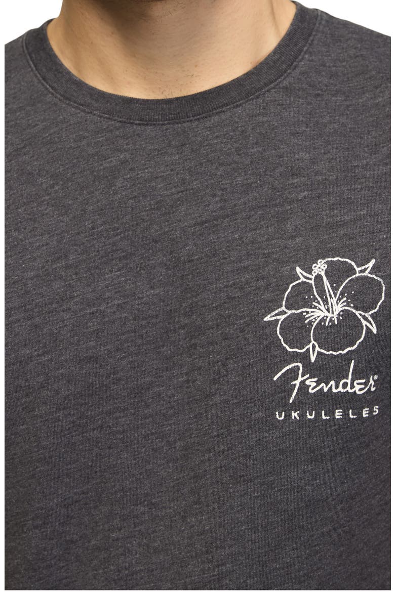 Fender Ukuleles Graphic T-Shirt, Alternate, color, JET BLACK