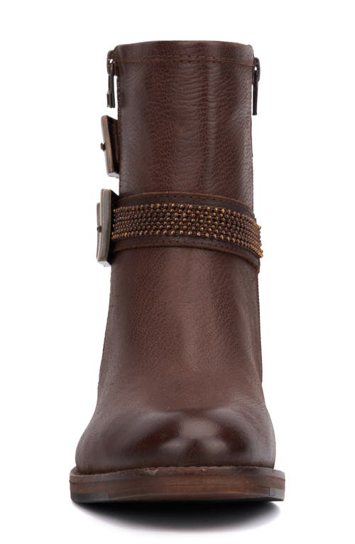 Vintage Foundry Castel Bootie In Brown