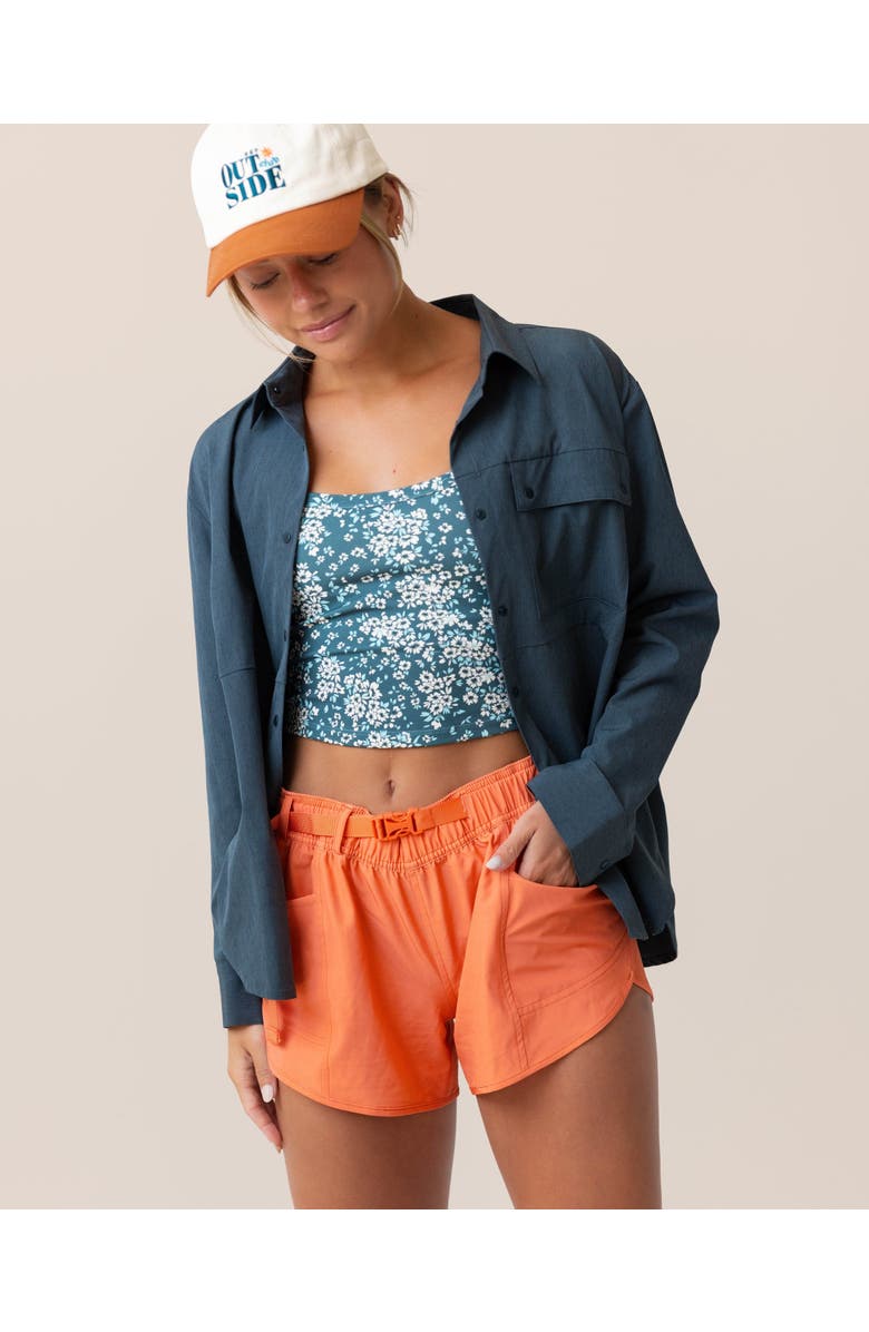 Nani Base Camp Button Up, Alternate, color, Dark Summit