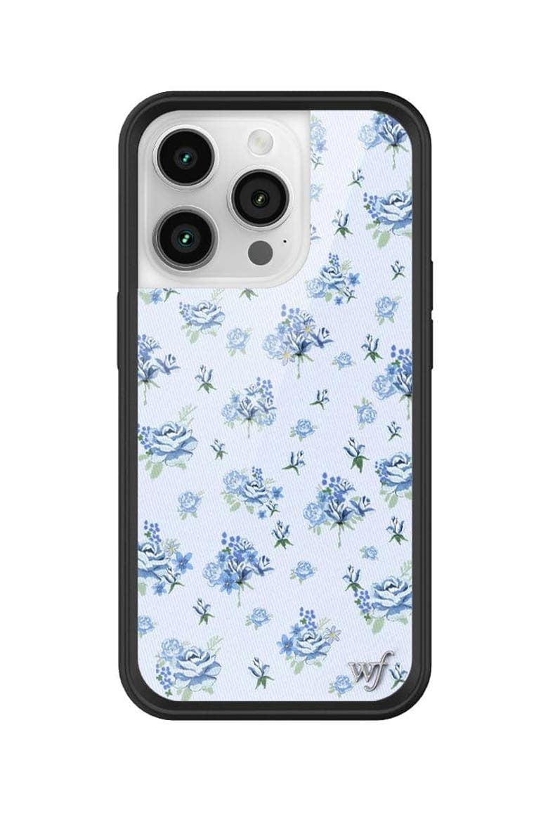 Forget Me Not Floral iPhone Case, Alternate, color, Blue