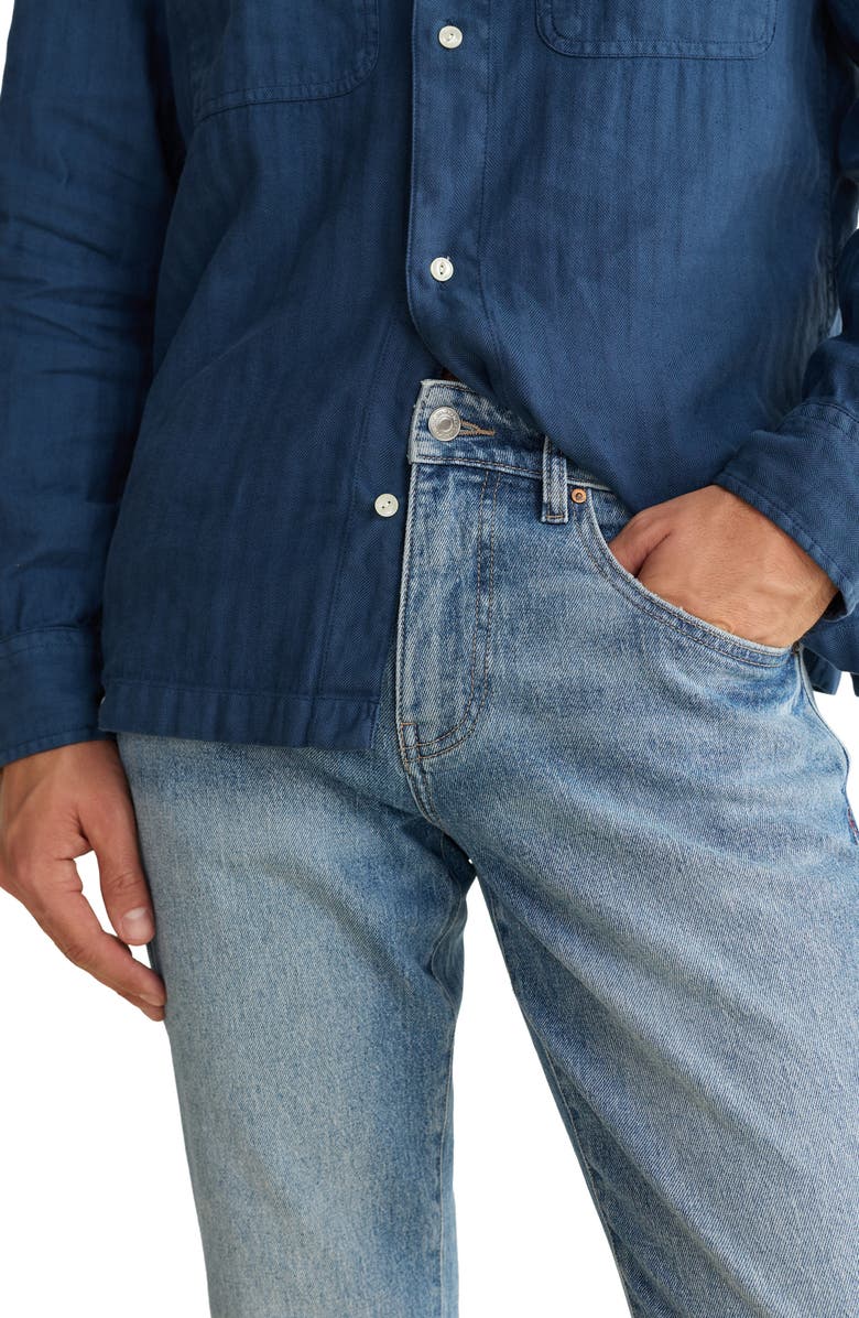 WARP+WEFT ORD Straight Fit Jeans, Alternate, color, Glow