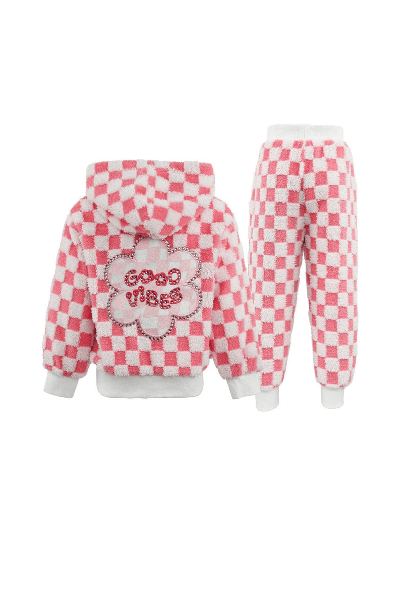 Crystal Good Vibes Plush Set, Main, color, Pink
