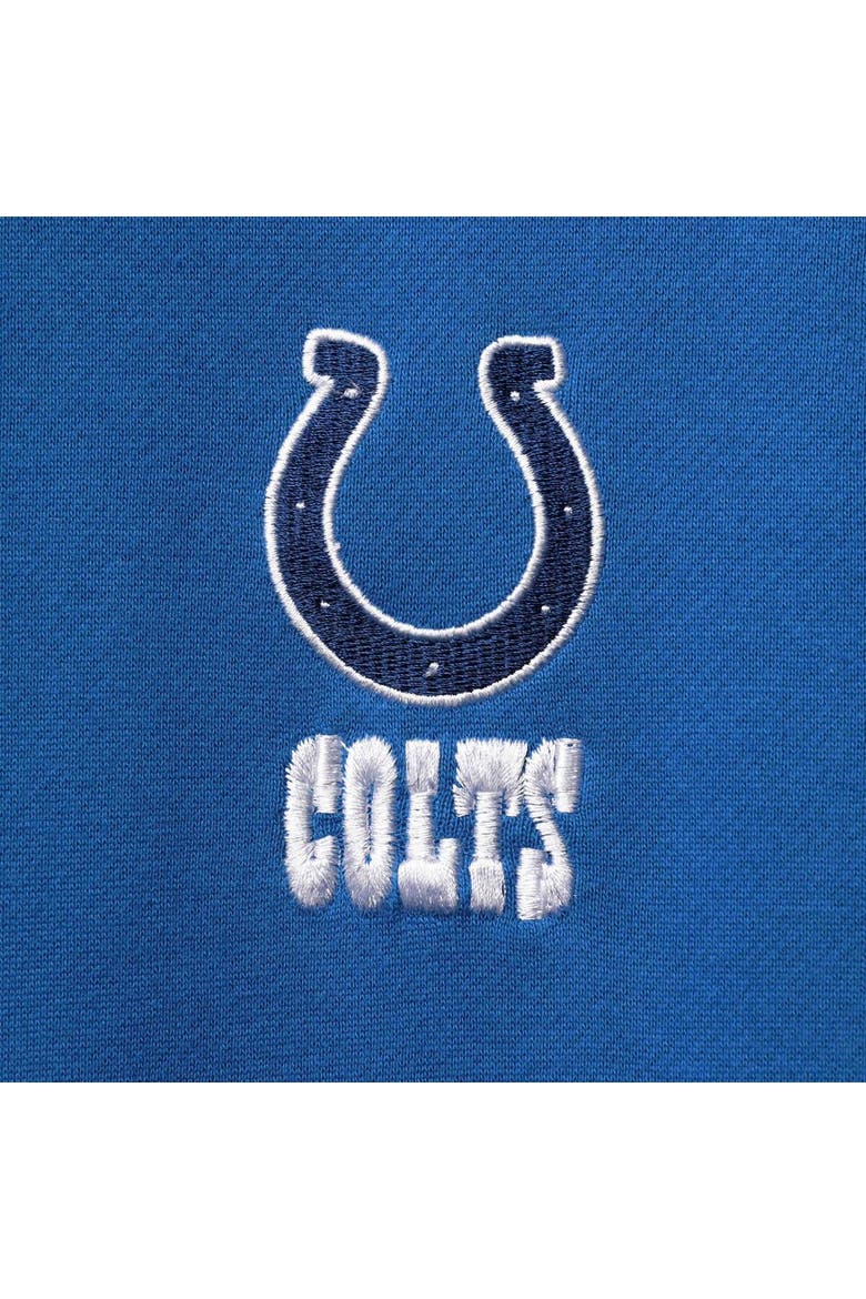 Men's Dunbrooke Royal Indianapolis Colts Craftsman Thermal-Lined Full-Zip Hoodie, Alternate, color, Royal