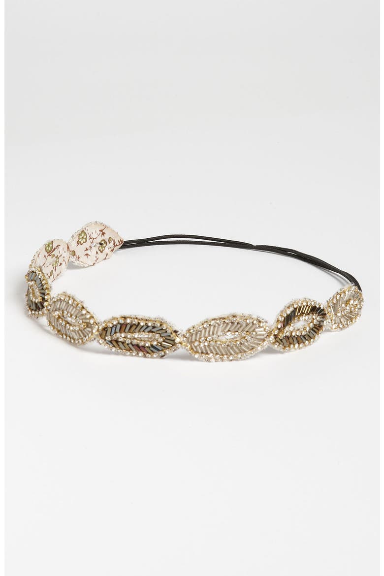 Beaded Headband, Main, color, MULTI