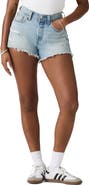 Levi's 501® Curve Ripped Cutoff Denim Shorts