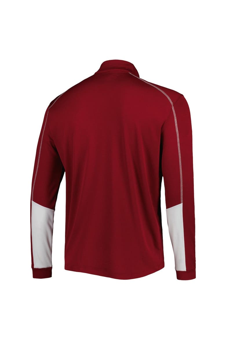 Men's Columbia Crimson Alabama Crimson Tide Shotgun 2.0 Omni-Wick Quarter-Zip Jacket, Alternate, color, Crimson