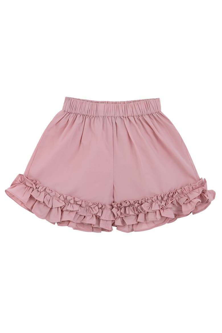 Ruffle Short Set, Alternate, color, Pink