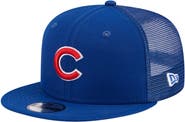 New Era Youth New Era Royal Chicago Cubs 9FIFTY Trucker Snapback Hat