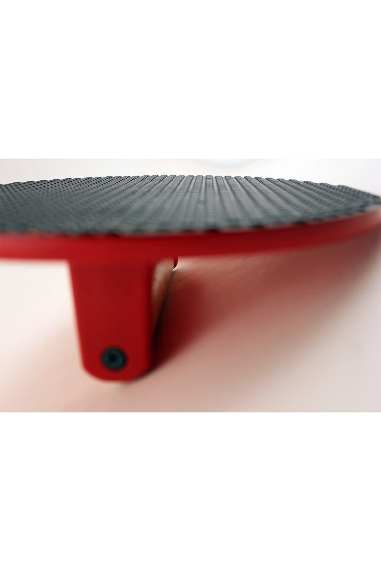 Cast Iron Red 9" Steak Press, Alternate, color, RED