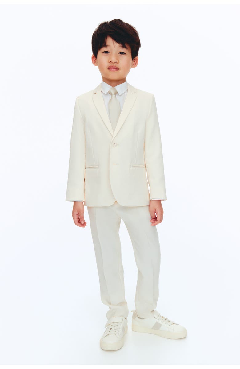 H&M 4-piece suit set, Main, color, Light Beige
