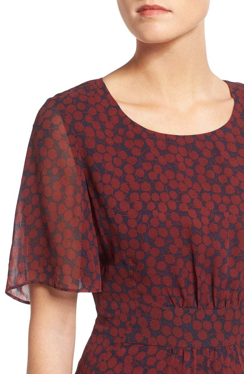 Madewell 'Vivian' Silk Shift Dress, Alternate, color,