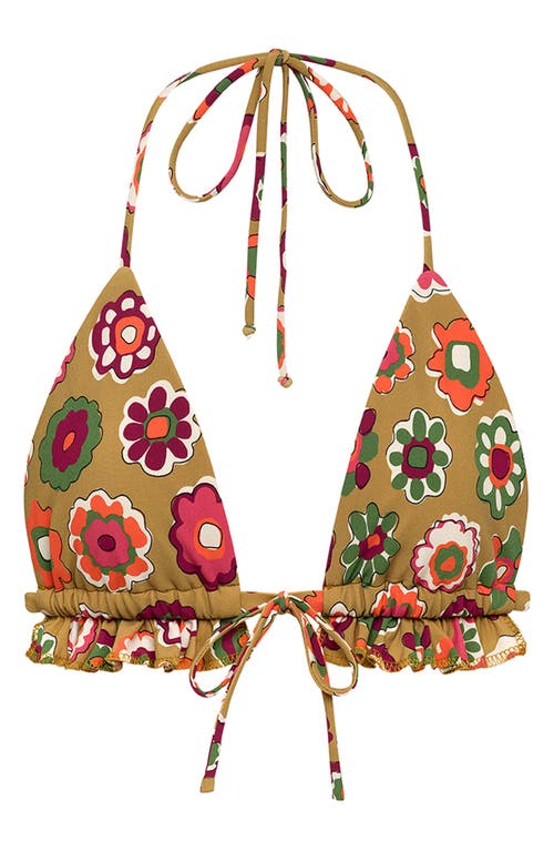 MONTCE MONTCE EMMA RUFFLE BIKINI TOP