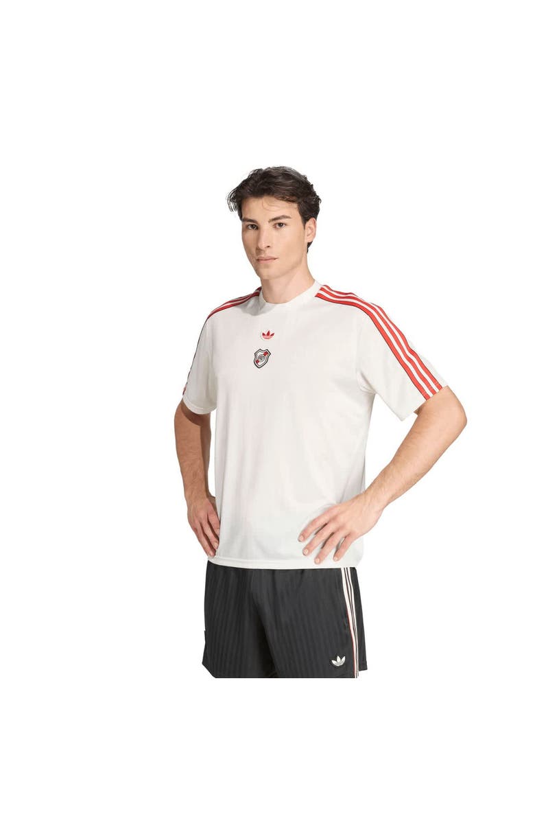 adidas Unisex adidas  White Club Atlético River Plate Terrace Icons Jersey, Main, color, White
