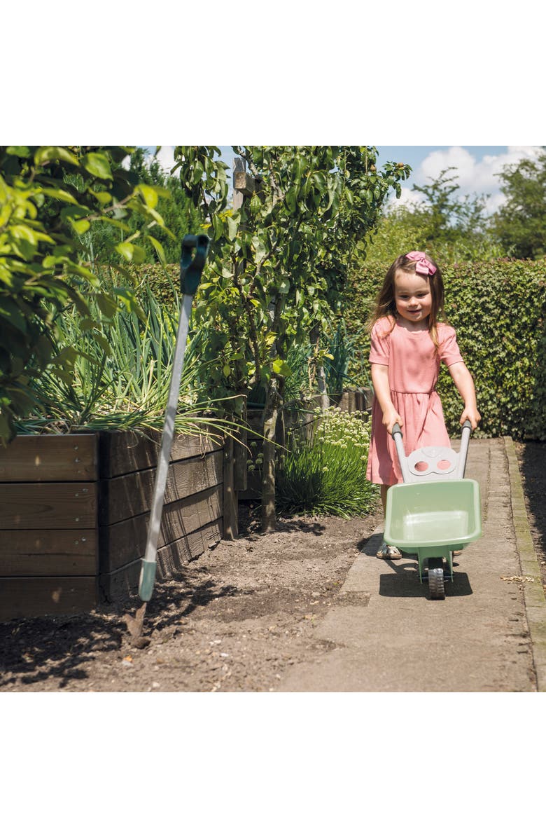 Dantoy Green Garden Wheelbarrow 4 Piece Playset, Alternate, color,