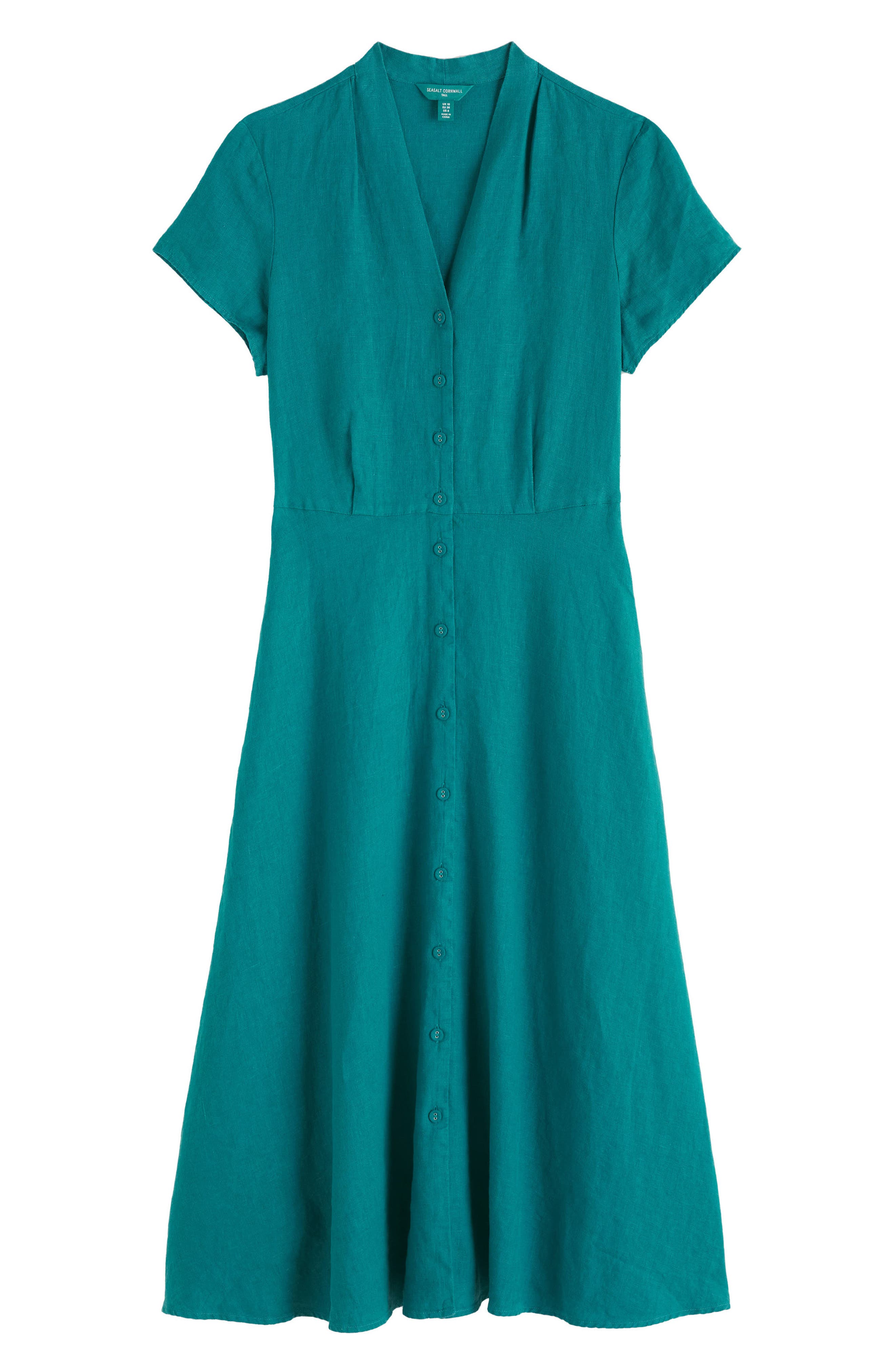 seasalt cornwall linen dress Seasalt Cornwall Fen Violet Linen Midi Dress