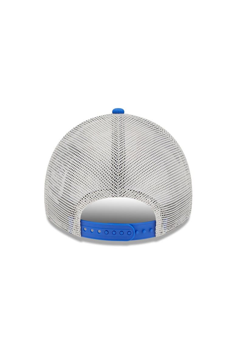 New Era Men's New Era Royal/Natural Los Angeles Rams Loyal 9TWENTY Trucker Hat, Alternate, color, Royal