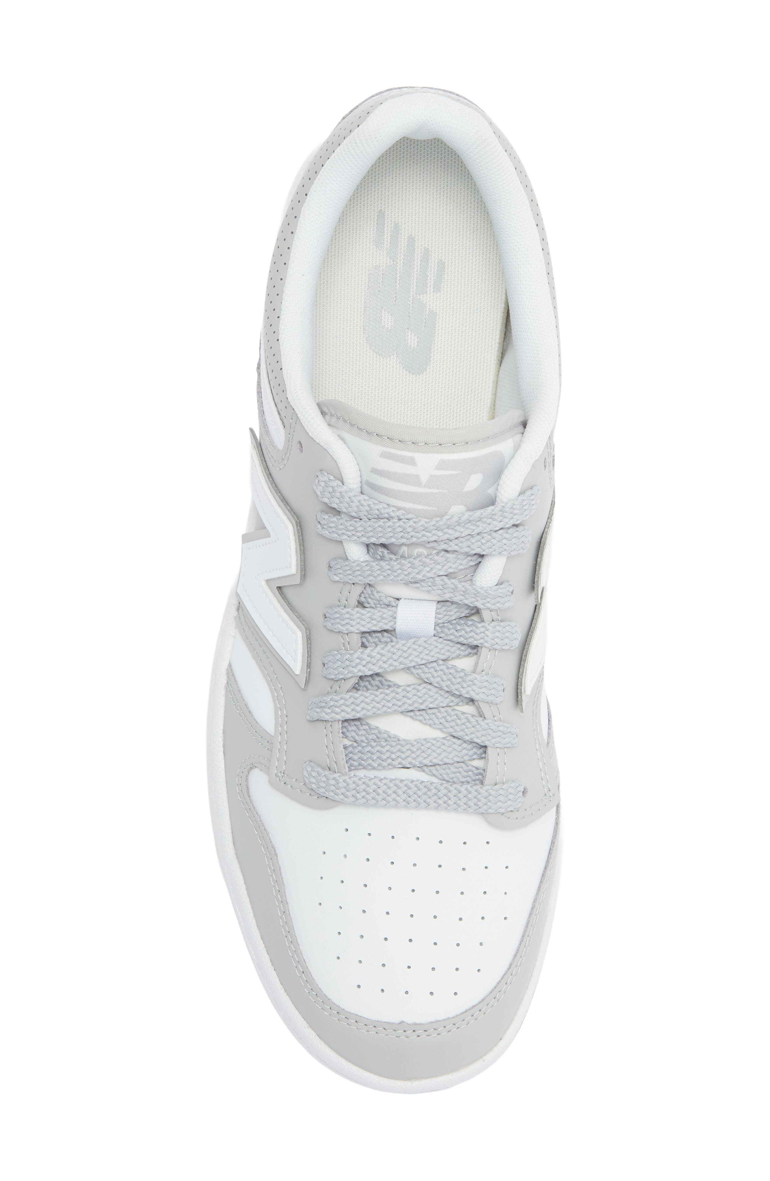 New Balance 480 Basketball Sneaker, Alternate, color, Grey/ White