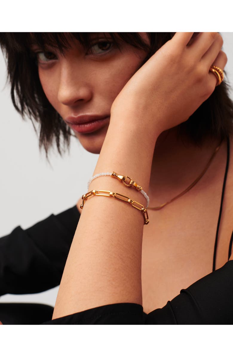 Missoma x Harris Reed Good Hands Mini Pendant Bracelet, Alternate, color, 