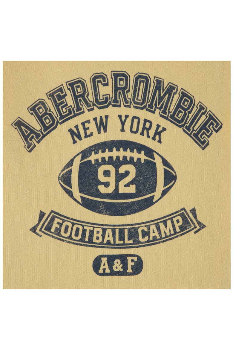 Kids' AFB Football Camp Cotton Graphic T-Shirt, Alternate, color, STRAW