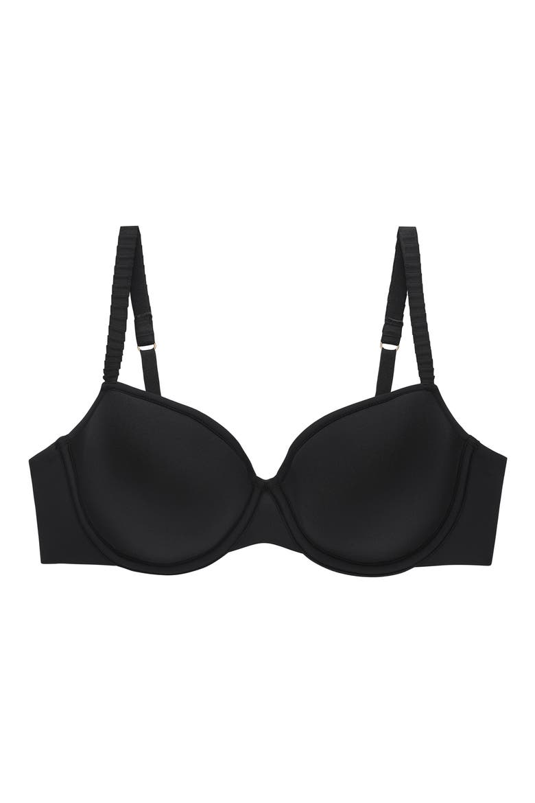 24\/7® Classic Underwire T-Shirt Bra, Alternate, color, BLACK