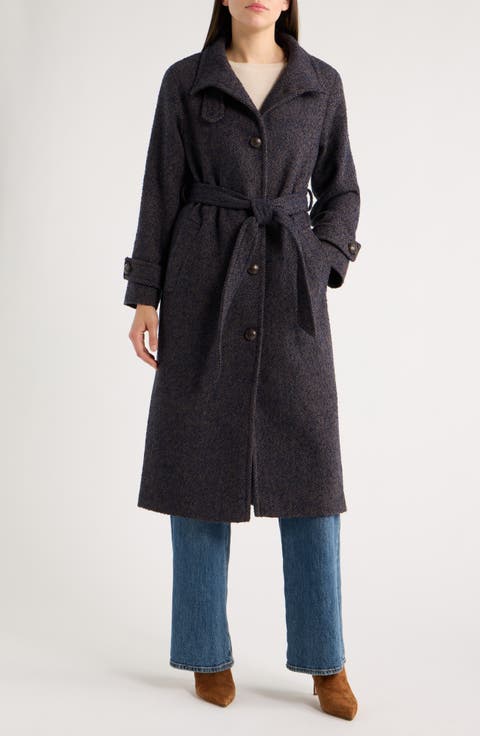 Stand Collar Wrap Coat