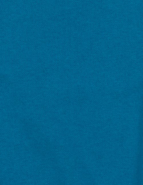 Leveret Kids Pullover Sweatshirt, Long Sleeve, Solid Colors In Blue