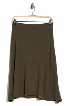 GO COUTURE Flared Pull-On Midi Skirt