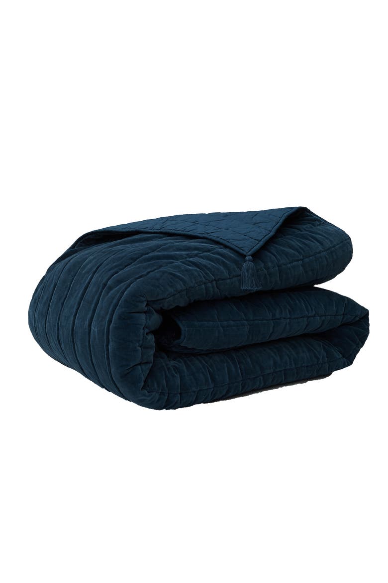 River Indigo Personal Comforter, Main, color, Blue